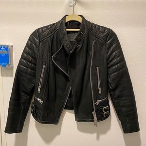 All Saint Leather Biker Jacket